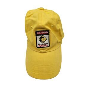 Diamond Head Wear Womens Strapback Dad Hat Yellow Killer Surf Hawaii Kauai